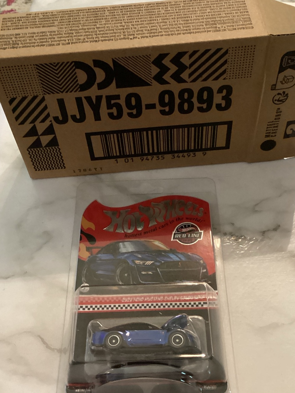 Hot Wheels 2022 Ford Mustang Shelby GT 500 Code Red